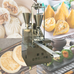 Cambio de molde personalizable <span class=keywords><strong>Sheng</strong></span> Jian <span class=keywords><strong>Bao</strong></span> Baozi, máquina para hacer Khinkali, máquina completamente automática para Hacer bolas de masa hervida Momo Steam Bun - Product Image 4