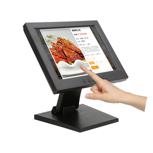 12 Inch Touchscreen <b>LCD</b> <b>Monitor</b> TFT Capacitive Display 16:9 Ratio Black Industrial Desktop Use USB Interface - Product Image 2