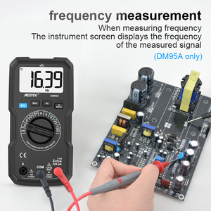 Kỹ thuật số thông minh ampcoat vạn năng Độ chính xác cao thông minh điện áp nhỏ Meter với nhãn hiệu phạm vi thông minh vạn năng - Product Image 3