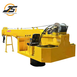 เครนยกแขนไฮดรอลิกสำหรับขนถ่ายท่าเทียบท่าเรือตกปลามีเสถียรภาพ - Product Image 5