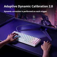 MCHOSE Ace 68 Mechanical Gaming Keyboard-68-Key Wired RGB Backlit Anti-Ghosting Colorful Contour Line Keycaps