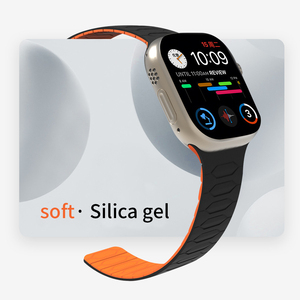 Commercio all'ingrosso 49mm serie <span class=keywords><strong>se</strong></span> 9 8 7 6 5 4 3 2 1 cinturino in silicone ultra cinturino cinturino magnetico per <span class=keywords><strong>apple</strong></span> - Product Image 3