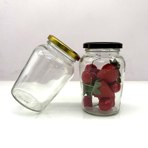 Großhandel Hochwertige 380ml Lebensmittelechte Glasflasche Wiederverwendbares Obstglas mit Drehverschluss aus Metall für Obst, Konserven und Medizin - Product Image 6