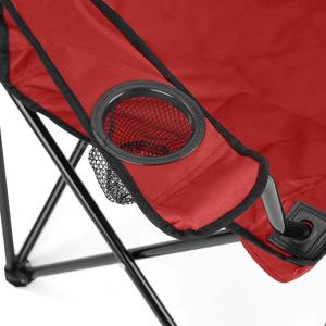 Fauteuil pliant portable d'extérieur en tissu Oxford et métal pour la pêche, la plage, le camping, les pique-niques – Chaise de plage pliable, équipement de loisirs - Product Image 3