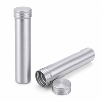 Tubes en aluminium personnalisés en usine pour cigares, cigarettes, thé, feux d'artifice et emballages cosmétiques – Vente en gros