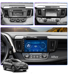 Android pour Toyota RAV4 2012-2018 Autoradio Bluetooth Multimédia Lecteur GPS Navigation Carplay <span class=keywords><strong>2</strong></span> Din <span class=keywords><strong>DVD</strong></span> - Product Image 4