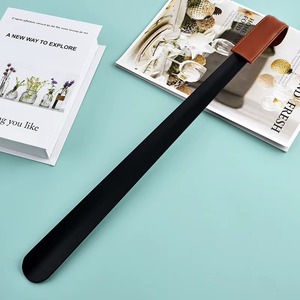 Hotel Shoehorn Wooden Shoehorn Leather Tail Shoehorn Luxury Hotel elderly-frindly Sustainable Purpose Hot Sale Shoe Horn - Product Image 3