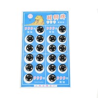 2 boutons-pression invisibles en métal noir et argent pour chemises, vêtements, accessoires de couture en stock
