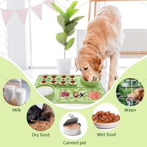 2026 Venta Caliente de Fábrica: Tapete de Silicona para Lamer y Alimentar a Mascotas, Grado Alimenticio, Comedero Lento con Ventosa Antideslizante para Perros Grandes - Product Image 4