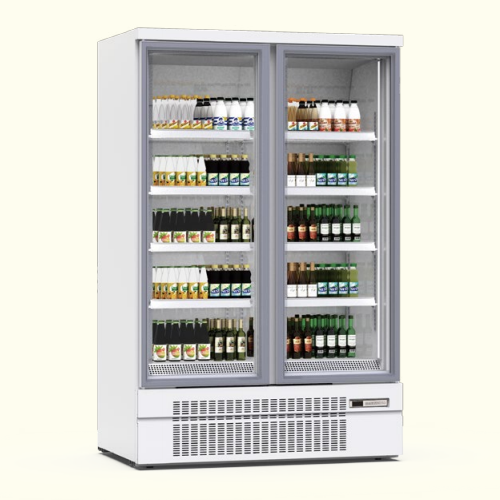 Vertical Totally Enclosed Refrigerated Showcase Refrigeration