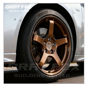 Grayfox ล้ออัลลอยปลอมแปลง18 19 20 21นิ้ว5X114.3ขอบจานลึกโครเมี่ยมสำหรับฮอนด้าอินฟินิตี้ Q50 <span class=keywords><strong>Te37</strong></span>ขอบ V1 <span class=keywords><strong>Nismo</strong></span> แบบกำหนดเอง - Product Image 6