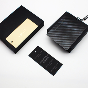 Étiquettes volantes et étiquettes de carte de prix pour vêtements de marque personnalisée (forme et taille personnalisées en papier/papier couché) pour vêtements, chaussures et sacs - Product Image 6