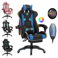 Best-seller philippines chaises de jeu de bureau coréennes ergonomiques de haute qualité en cuir PU avec accoudoir