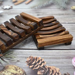 Porte-savon en bois artisanal pour lavabo, baignoire, douche, salle de bain - Product Image 5