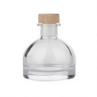 Série Tall Stamp : Bouteilles en verre de 100 ml, Bouteilles de vin en verre de 250 ml, Bouteilles en verre pour aromathérapie pour senteurs artisanales