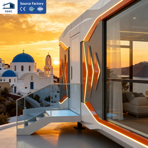 SQXC Villa Modulaire Préfabriquée de Luxe en Conteneur 20ft 40ft avec Chambre et Salle de Bain pour <span class=keywords><strong>Airbnb</strong></span> - Product Image 4