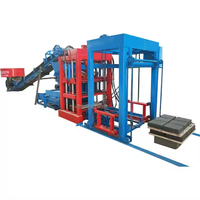 Machine à fabriquer des blocs QT4-20 Haïti à vendre / Machine à fabriquer des blocs de briques semi-automatique