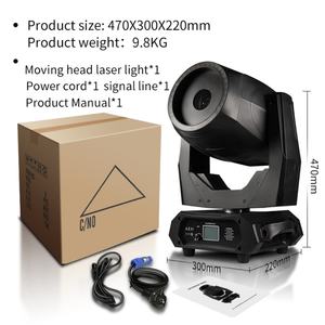 Luz Láser de Cabeza Móvil para Efectos Especiales, 10w 15w, Luz Láser de Animación DMX - Product Image 3