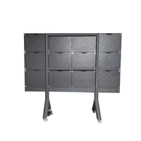 Téléviseur LED Ultra HD mobile, grand écran pour hôtel, studio de télévision, école, église, maison, 108/136/163 pouces 4K