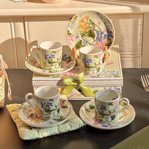 Vintage <b>Tea</b> <b>Gift</b> <b>Set</b> Floral Teapot and Cup Ceramic Coffee <b>Tea</b> <b>Set</b> Beautiful Cup and Saucer <b>Set</b> in <b>Gift</b> Box - Product Image 6