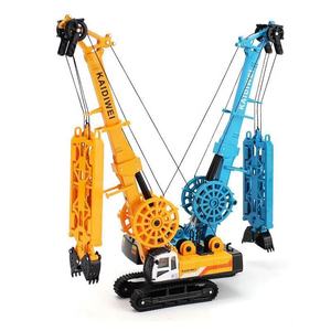 KDW 625047 Caminhão de Perfuração Rotativa de Construção Metálica para Crianças, Modelo de Caminhão de Perfuração Rotativa em Escala 1/64 para Presentes - Product Image 1