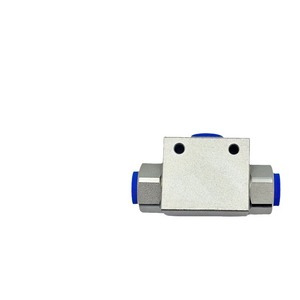 Vanne hydraulique à trois voies VUSF G1 2 en acier, commande manuelle, pour produits pétroliers - Product Image 3