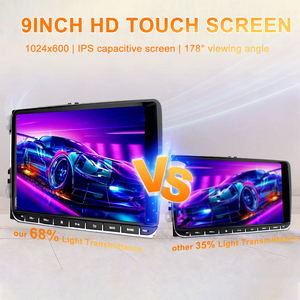 Lecteur multimédia de navigation Carplay 9 pouces 4 cœurs Radio DVD Android pour Passat B7 2010-2019 Carplay 2 Go + 64 Go Lecteur Android - Product Image 5