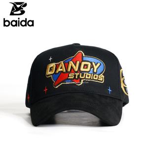 Gorras Originales al por Mayor Thirty-one 31 Hats Stay Out, Gorra de Béisbol de Gamuza con 5 Paneles, Parche Bordado y Correa, Artículo Personalizado - Product Image 4