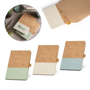 Quaderni A5 in LINO e SUGHERO - Product Image 1