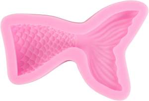 Décoration de gâteaux, artisanat du <span class=keywords><strong>sucre</strong></span>, chocolat, <span class=keywords><strong>fondant</strong></span>, pâte à <span class=keywords><strong>sucre</strong></span>, argile à pâtisserie, bonbons, moule en silicone pour queue de sirène, grand et petit - Product Image 4