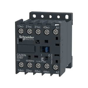 Реле управления CA2KN22B72 NO + 2 NC 24VAC катушка - Product Image 2