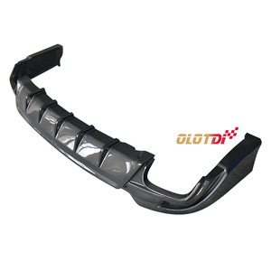 Alette per paraurti posteriori in fibra di carbonio stile AG Splitter alette alette per Lexus F Sport 19-21 - Product Image 5