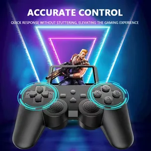 S10 Controle para console portátil, mini controle remoto para jogos, saída AV de vídeo para dois jogadores, presente para crianças, 8 bits