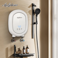 Chauffe-eau instantané électrique intelligent 3,5 kW pour salle de bain et cuisine, installation facile sous évier, sans réservoir