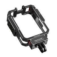 Kit de support de charge magnétique pour DJI OSMO 360, cage de protection métallique à dégagement rapide, griffe porte-accessoire, interface 1/4 pouce, léger, pour vélo et vlog