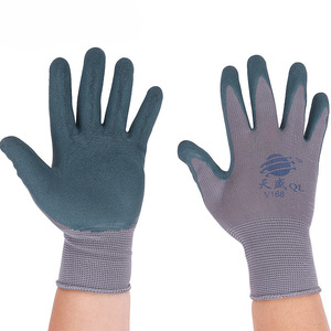 Guantes de Trabajo de Nitrilo, Completamente Recubiertos, Resistentes a la Abrasión, Guantes de Seguridad de Uso General No Estériles para la Construcción y Uso Industrial - Product Image 1