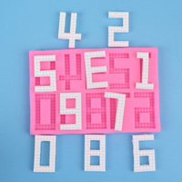 Moule en silicone sur le thème du jeu Minecraft pour la décoration de gâteaux