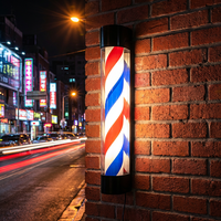 Boîte à lumière LED intérieure optimisée en aluminium et acrylique, forme ovale, écologique, haute luminosité, design décoratif pour
