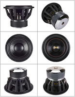 Énorme aimants concurrence subwoofer alimenté 2000w rms haut-parleur d'extrêmes graves de voiture 15''subwoofer