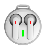 Écouteurs sans fil TWS de haute qualité avec indicateur de batterie LED Écouteurs intra-auriculaires pour fille pour iPhone Bonnes critiques