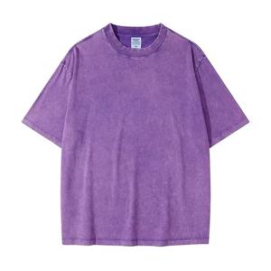 T-shirt Vintage Unisex Casual in Cotone 100% <span class=keywords><strong>Stile</strong></span> <span class=keywords><strong>Retrò</strong></span> con Stampa Fiocco di Neve Effetto Lavato Vestibilità Ampia - Product Image 3