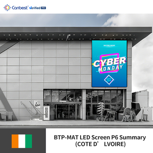 Canbest FO P6 6.67 mét 3840x4800 mét 12.59x 15.74ft kỹ thuật số ngoài trời LED biển quảng cáo Màn hình hiển thị trong ngà voi bờ biển - Product Image 4