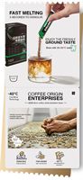 Café noir instantané probiotique en sachet, 500 milliards de probiotiques par boîte, doux, sans sucre, facile à dissoudre, OEM