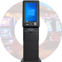 Ticket Redemption Gaming Management Software ATM Kiosk 23.8 Inch Capacitive Touch Screen Firelink Skill Game Cabinet Video SDK