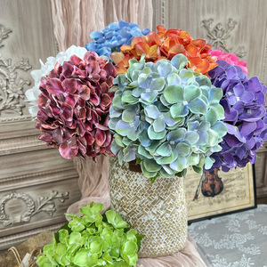 Arrangement floral artificiel en soie 3D de grande taille, 90 pièces, 4 coins, pour mariage et décoration intérieure - Product Image 1