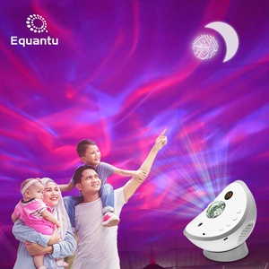 Equantu Étoilé Projection Lumière Coran Haut-Parleur Chambre Atmosphère Veilleuse Galaxie Projecteur coran lecteur - Product Image 1