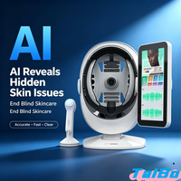 Analyseur de peau AI 3D, machine d'analyse de la peau du visage avec caméra 36MP et reconnaissance faciale pour salon professionnel CE