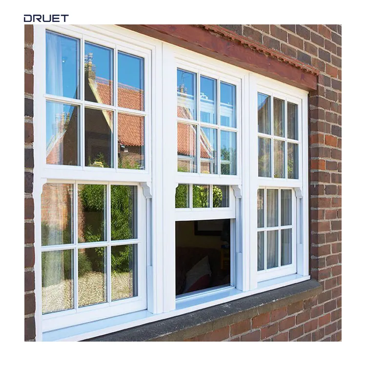 Yanyi DRUET aluminum double hung windows