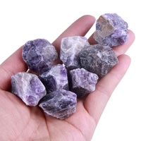 Precio de fábrica al por mayor piedras preciosas naturales roca amatista cristal en bruto para Decoración