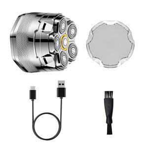 Rasoio Elettrico Magnetico a Sei Lame, Completamente Lavabile, con Display Digitale per Rasatura Autonoma, per Uomo, Uso Domestico - Product Image 6